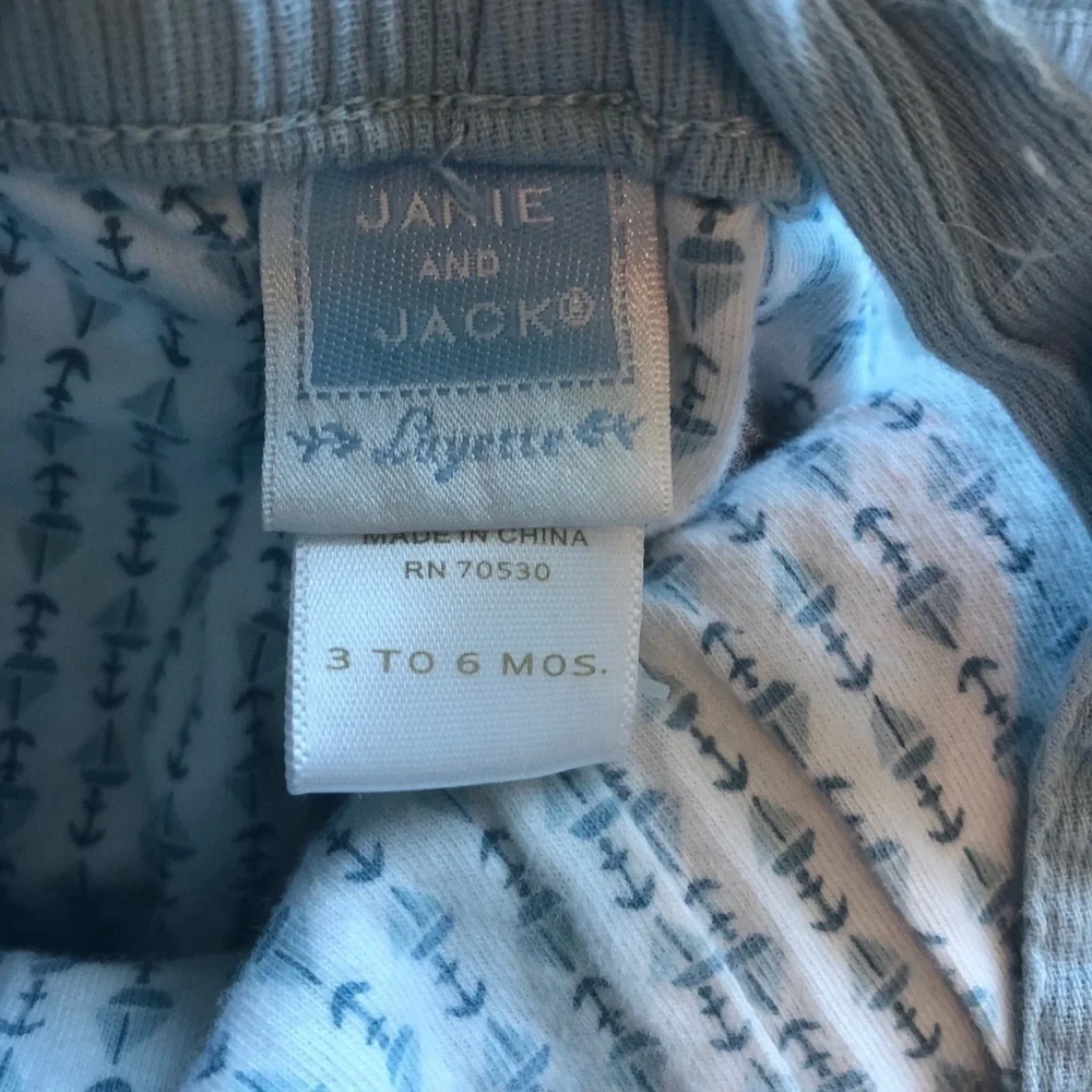 Janie and Jack Light Blue Overalls